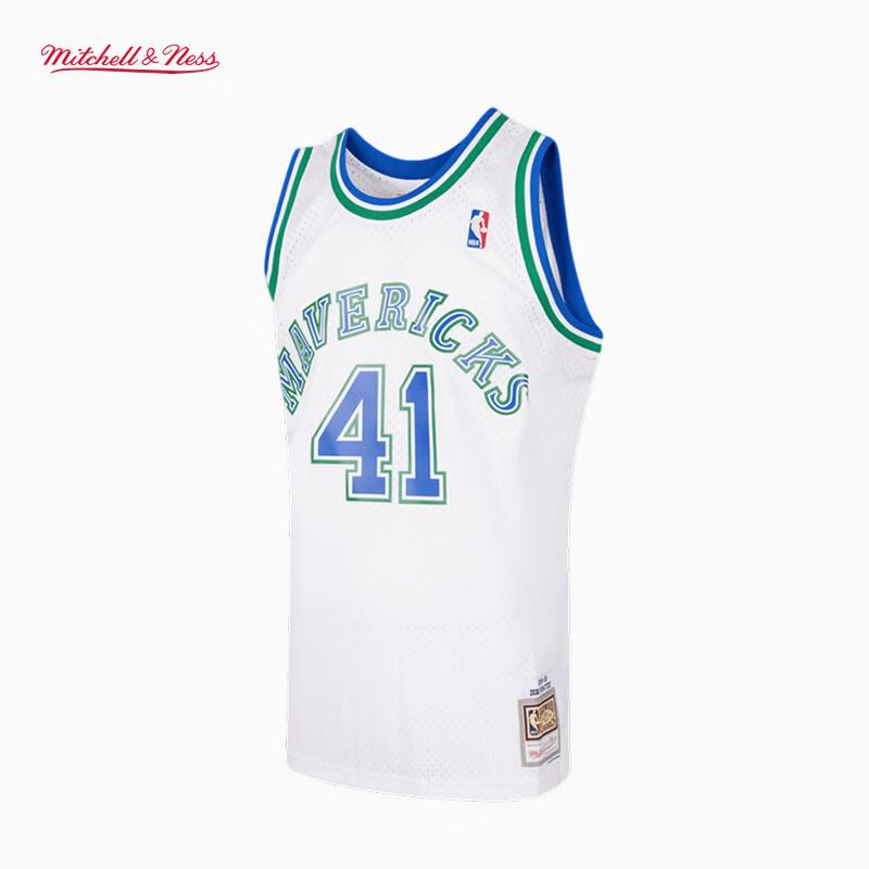 NBA Official Mitchell & Ness Dallas Mavericks Dirk Nowitzki Jersey L