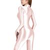 Diving Suit Competition Hot Also Nylon Swimsuits with Legs [AMORESY] Shiny, Full-body Skin-on Springs. Available (pink, M)