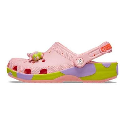 SüngerBob Karepantolon x Classic Clog Patrick Yıldız Unisex Spor Ayakkabı Pembe Yeşil 209479-737