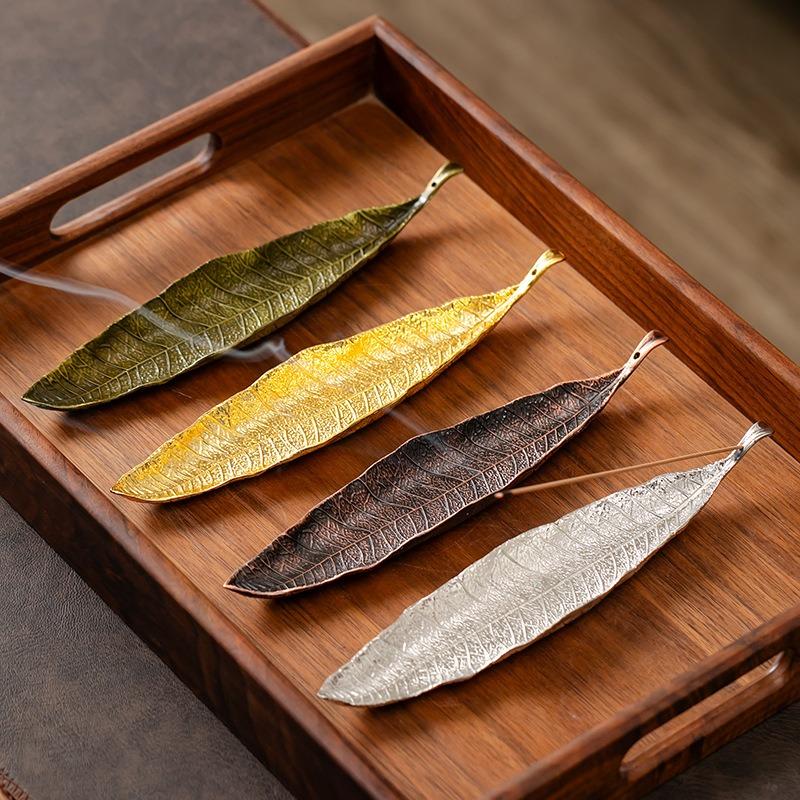 Long Leaf Incense Burner Support Rod Incense Ash Collector Incense Yoga Meditation Room Aromatherapy Burner Accessories