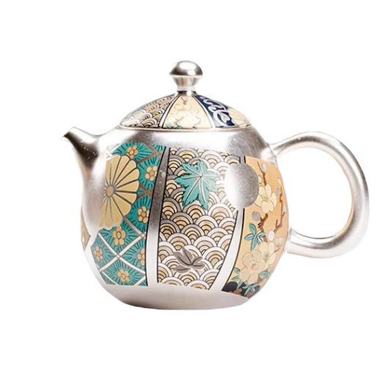 200ml Silver Dragon Egg Kung Fu Tea Maker Gift Set