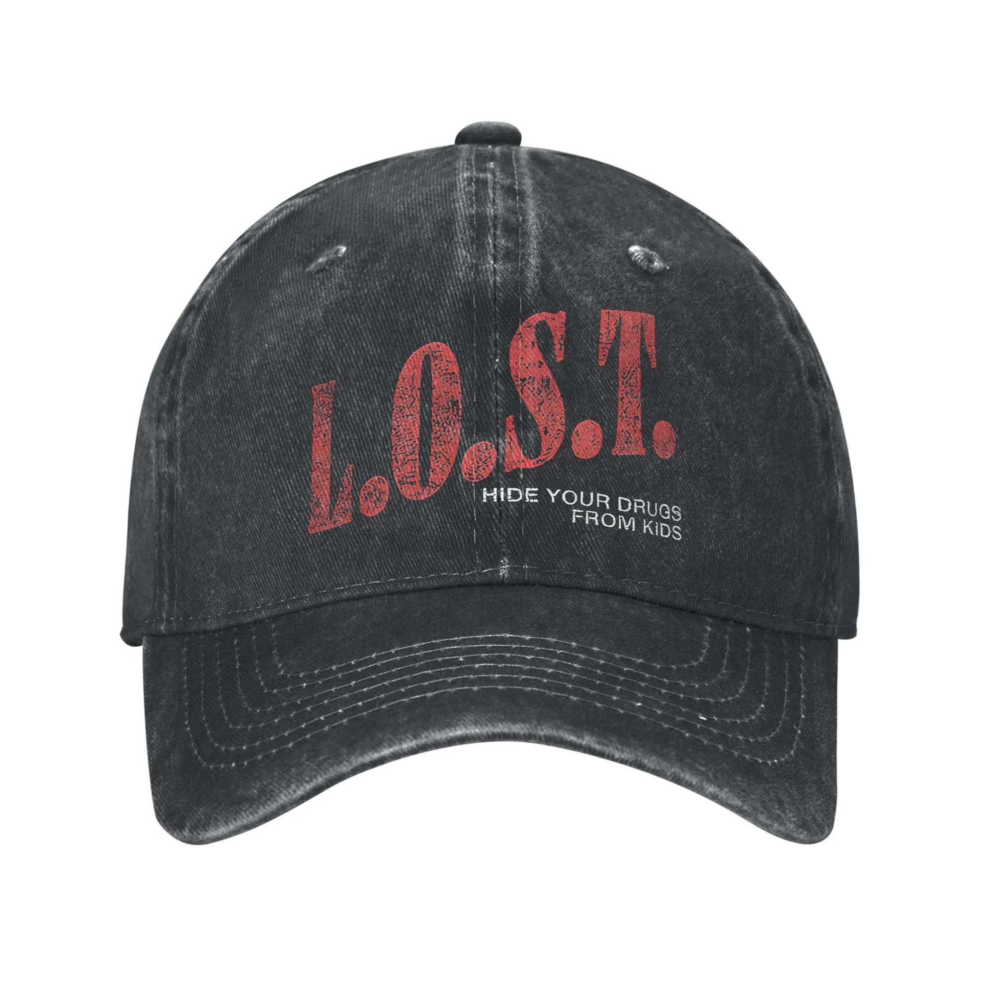 

Retro MGK Lost Americana Rapper Baseball Caps Unisex Distressed Denim Sun Cap 2025 New Album Outdoor Workouts Gift Caps Hat Adjustable