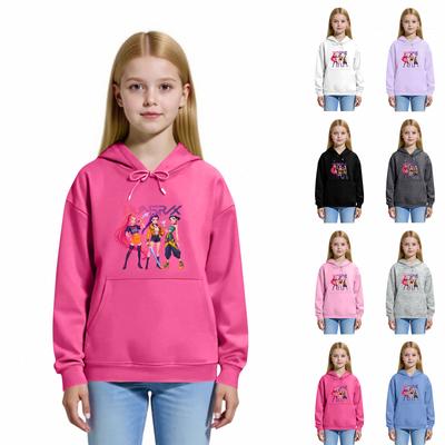 Kinder Hoodie Jungen und Mädchen Mode bedruckt Langarm Hoodie