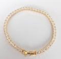 Fashion Jewelry Simple Rectangular Zircon Bracelet, Bracelet