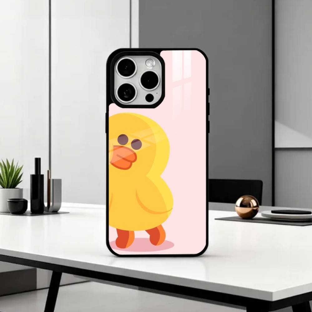 Lovely Yellow D-Duck Phone Case For iPhone17,16,15,14,13,12,11 Plus,Pro Max Magnetic For Magsafe Wireless Charging