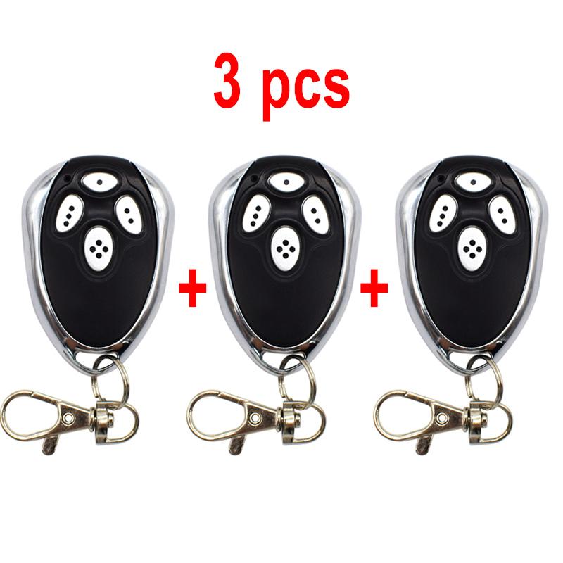 3pcs Alutech AT-4 AR-1-500 Garage Door Remote Control 433.92MHz Gate Controller Alutech AN-Motors AT4 ASG1000 ASG600 433MHz 4CH
