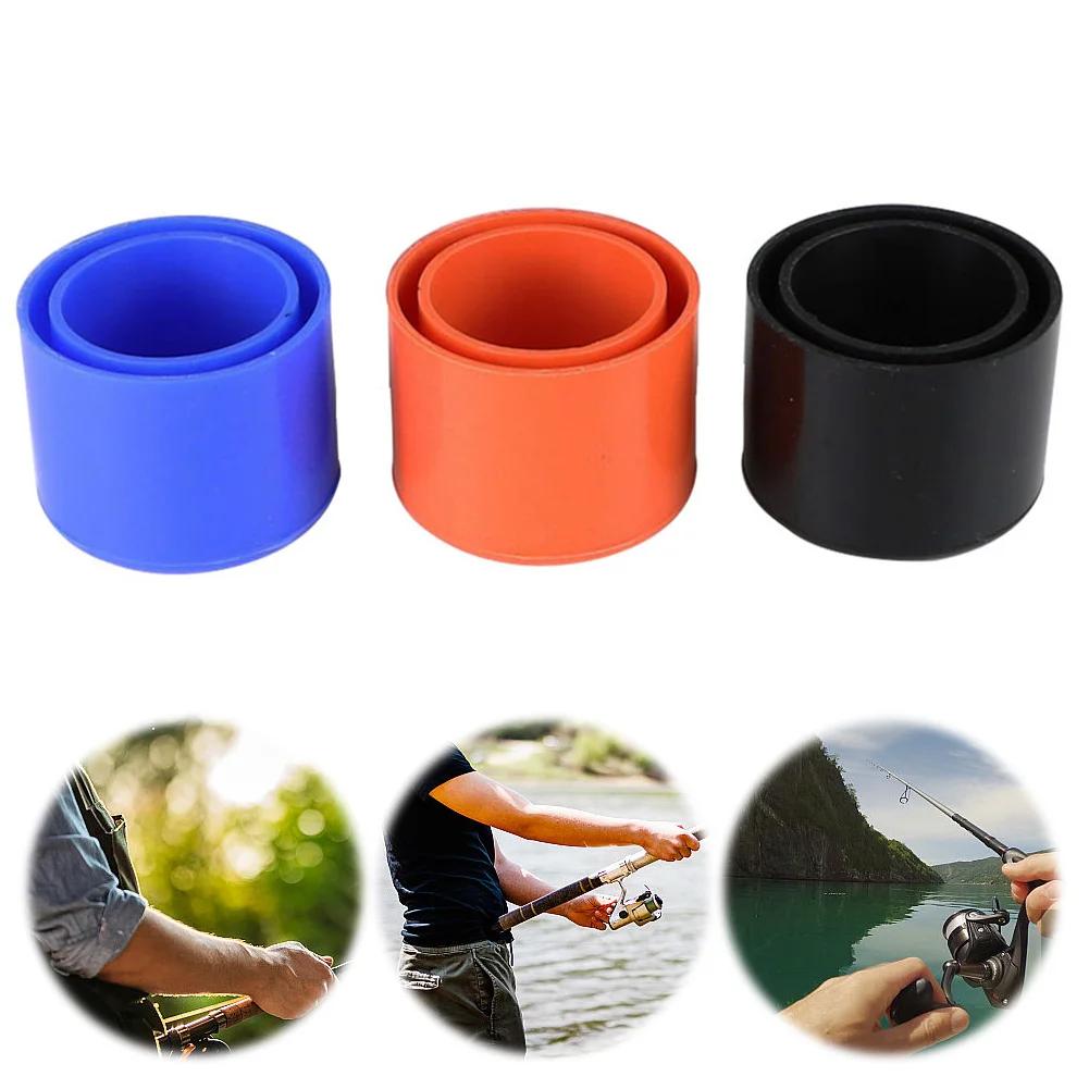 1-2 Pièces Tube Porte-Canne à Pêche Insert en Caoutchouc Protecteur Housse de Protection Protecteur de Pommeau de Canne à Pêche Outils de Pêche Pour Bateau Yacht