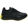 Alexander McQueen Sprint Runner Black Yellow 705076WIC981554