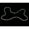 Fashionable Silver Plated Hemp Rope Bracelet and Copper Silver Anklet for Women Stylish Foot Jewelry