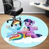 1pc My Little Pony Office Round Area Rug, Under Office Chairs Bedroom Living Room Home Decor, Room Decoa1022208