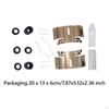 Rear Brake Pad Fitting Kit Accessories Premium Repair Parts Professional High Performance Easy