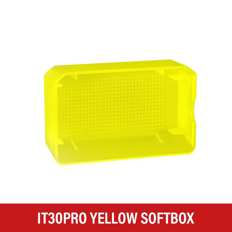 Soonpho För Godox IM30 IM20 IM22 iA32 it30pro Blixt Endast Kompatibel med Vit Blå Gul Diffusor Softbox Fodral Diffusor