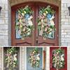 Easter Front Door Wreath Spring Wreath Cross Wreath Hanging Front Door Easter Decorations Artificial Wreath 2025 NEW