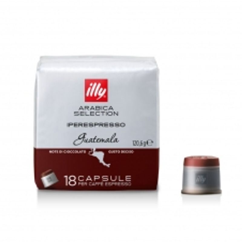 Illy Mono Guatemala Capsule Coffee 1 Pack (18 Capsules)