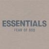 Fear of God Essentials Fall/Winter 2021 Short Sleeve Polo Unisex Tops String Tan FOG-FW21-593