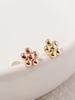 Minimalpiercing [0.8Mm] 14K Internal Lovely Chubby Flower Ball Labret Piercing Earrings