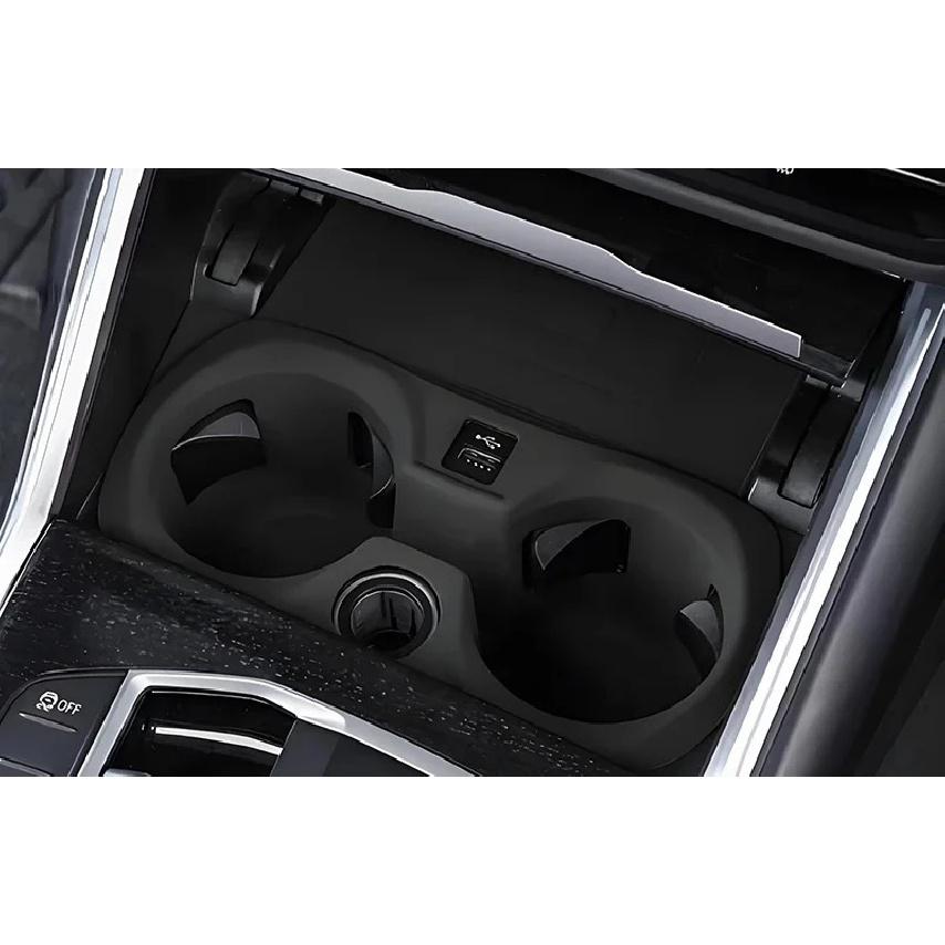 For BMW 3 Series I3 I4     2024 2025 G20 G26 Car Accessories Silicone Cup Holder Mat Cover Trim Tools Interior