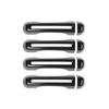 For Jeep   Gladiator JT ABS Carbon Fiber Door Handle Decor Cover Trim 8P
