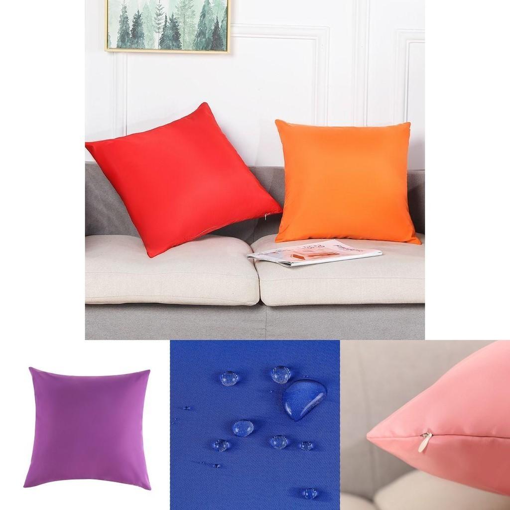 Luxurious Waterproof Garden Cushion Cover In Solid Colour Perfect For Outdoor And Indoor Use