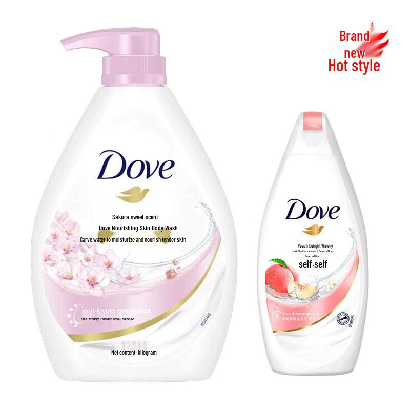 

Dove Cherry Blossom Sweet Scent Nourishing & Moisturizing Shower Gel Set