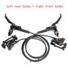 Universal MTB Oil Disc Brake Left Right BL BR MTB E-bike Disc Brake Set Kit Active Lock Ring Hydraulic Pulling Brake System
