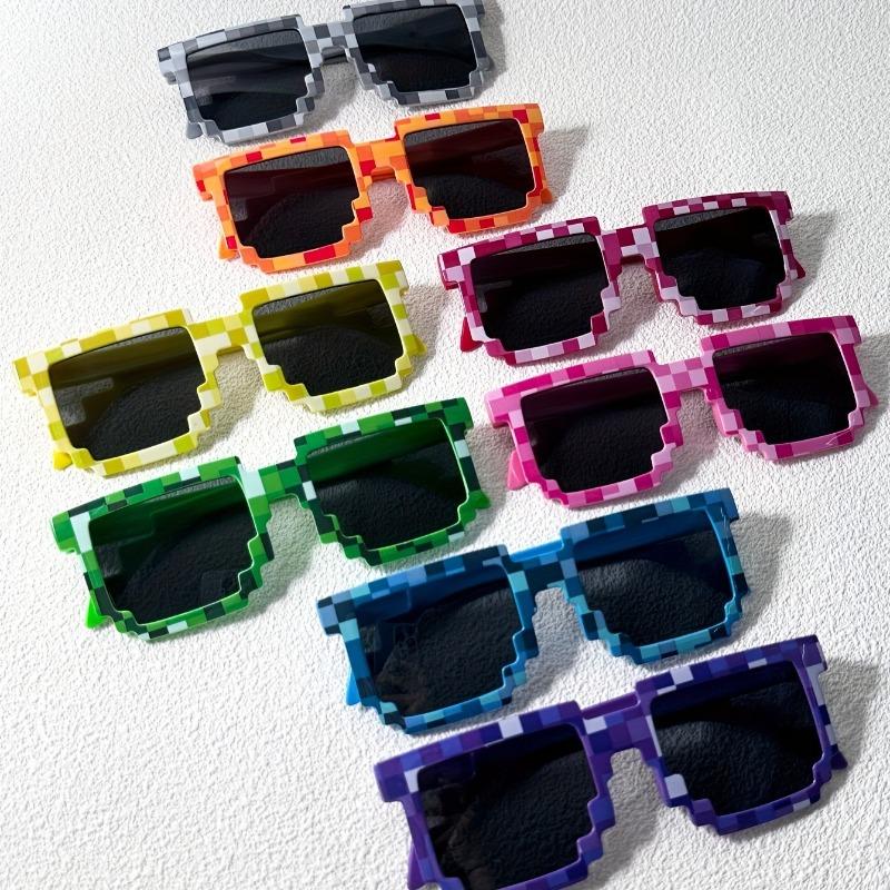 7 Pack Multi Color Anti Glare Sunshade Glasses for Women Men Fashion UV Protection Party Outdoor
