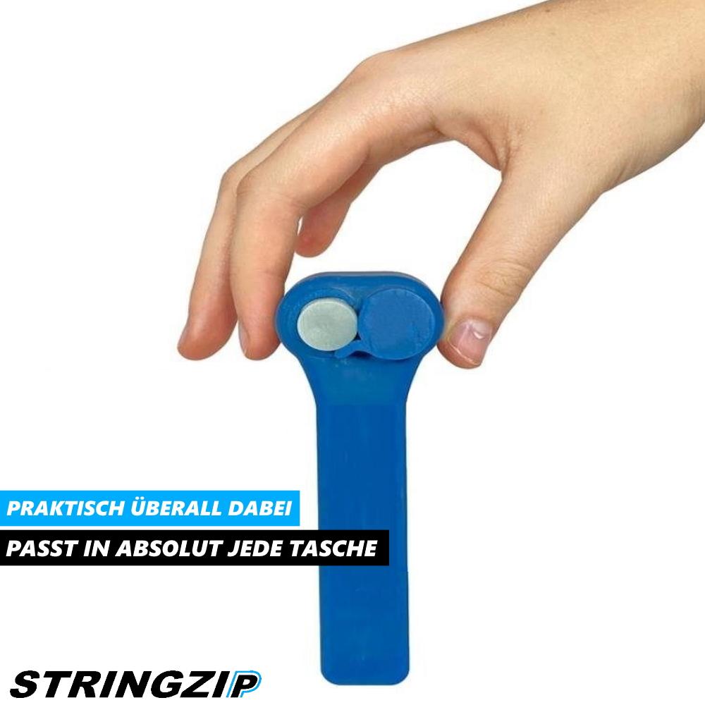 STRINGZIP Magiczne Lasso Wyrzutnia Lin Fidget Zabawka RopeLauncher Koncentracja