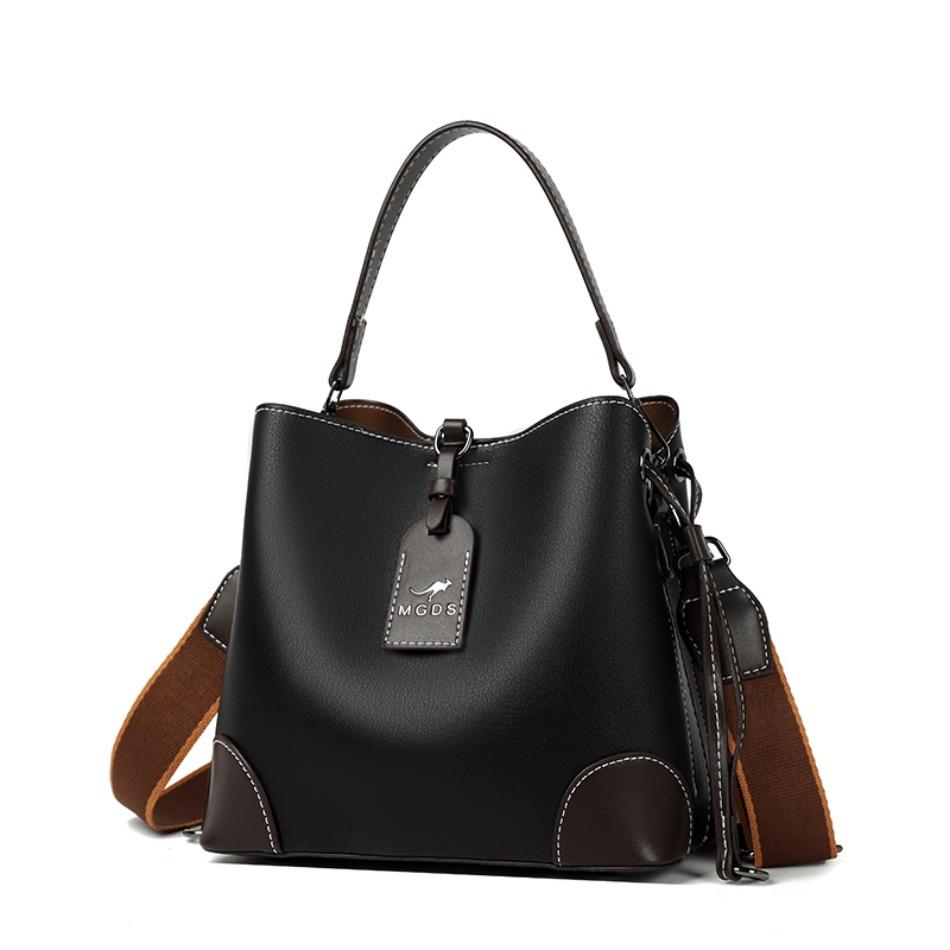 High-Capacity Soft Leather Womens Bucket Bags Fashion Women Shoulder Messenger Bags Luxury Handbags for Women