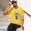 2026 New Model Lionel Football Super Portrait Printed Tee Unisex Unisex Cotton Loose Casual Short Sleeve Tshirt