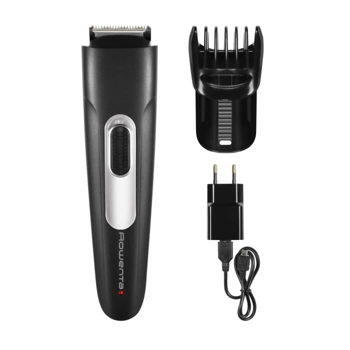 ROWENTA Stylis Easy Tondeuse barbe, Rechargeable, Lames auto-affûtées en inox, Réglage précision 1 mm TN2801F4