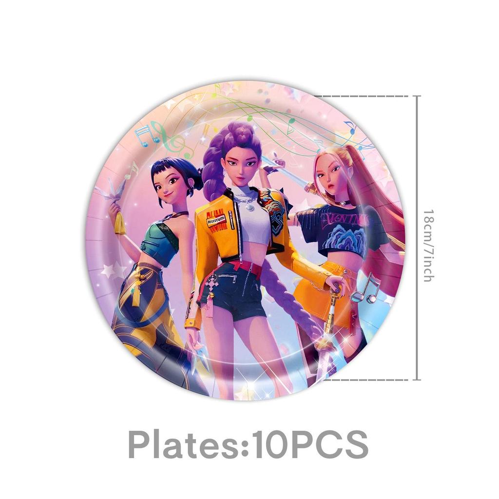 Witcher Girls Party Supplies: Plates, Napkins, Tablecloths, Banners & Decorations