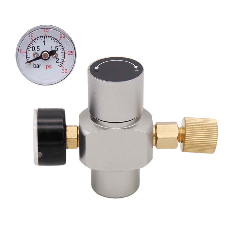 Regolatore di Carbonatazione per Birra Compatto Homebrew 0-30 psi Caricatore Mini Gas CO2 Kegerator per Birra