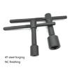 Steel Screw Bolt Wrench for Engraving Milling Machine Inner Square Spanner Tool