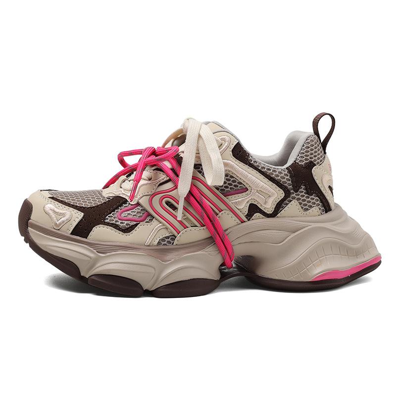 New platform dad shoes autumn sports and leisure bundled heightened and comfortable