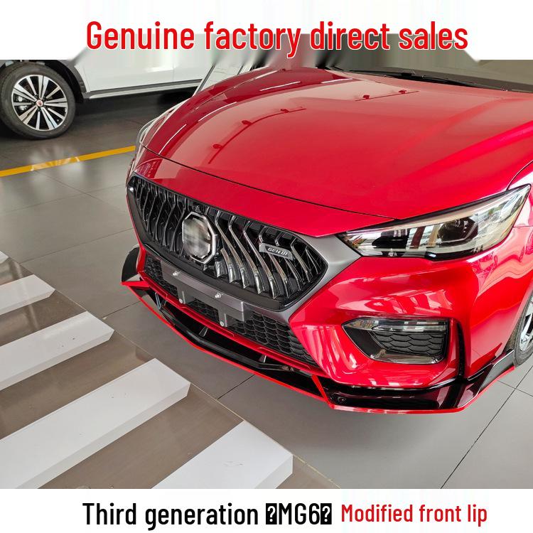 2020 MG6 Front Lip Spoiler for Third Gen MG6 Modification