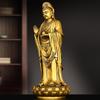 Nanhai Guanyin Ornaments All Copper Guanyin Bodhisattva Lotus Guanyin Ornaments Home Decoration