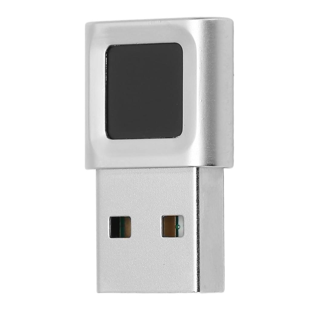 USB Fingerprint Reader Mini Fingerprint Scanner PC Dongle Windows Hello Fingerprint Reader for PC Laptop 360 Degree Touch Speedy Matching Biometric