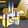 Brass 3-Outlet Washing Machine & Mop Sink Faucet