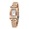 Exquisite Women's Waterproof Square Quartz Wristwatch - Light Luxury Fashion Bestseller