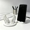 Angel Wing Mobile Phone Bracket Creative Desktop Decorations Simple Nordic Style Mobile Phone Bracket Desktop Ornaments