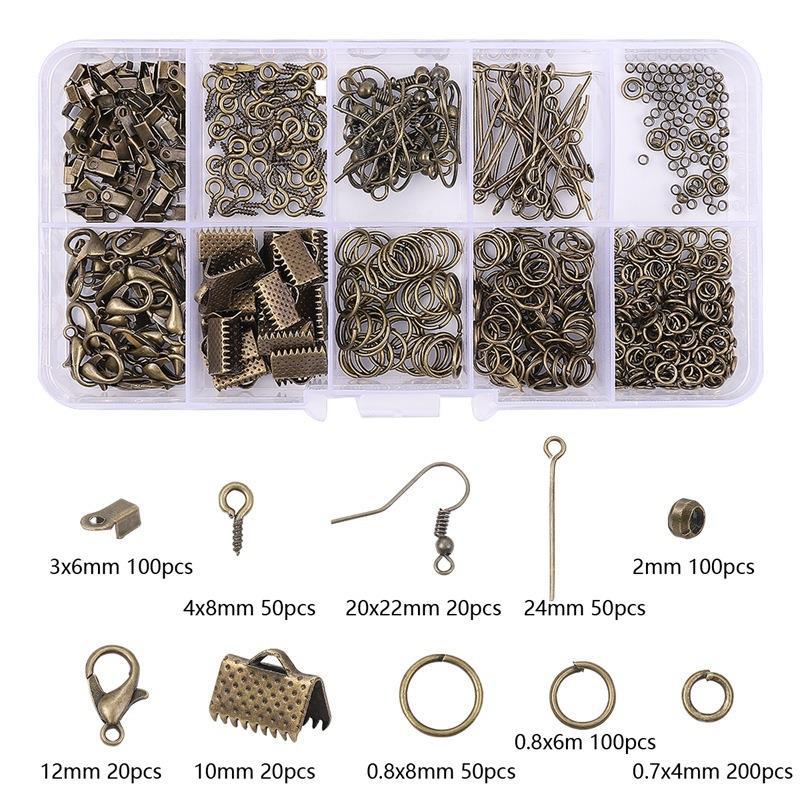 10 Box Decoration Accessories DIY Earrings