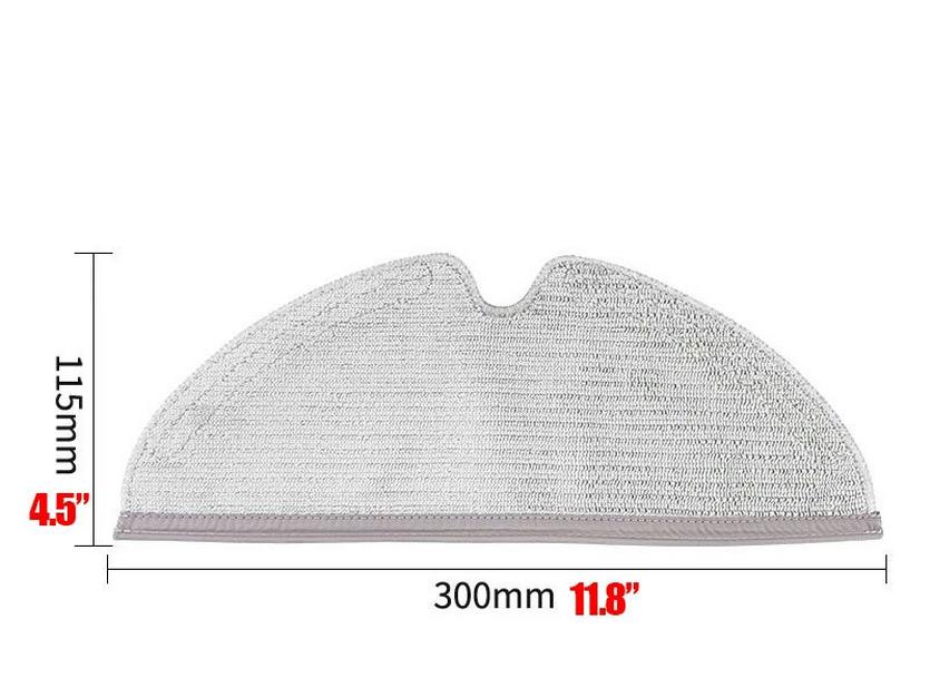 Roborock T8/Q7MAX+ Compatible Main Brush & Accessories Kit: Includes Roller Brush, Side Brush, Mop Water Tank, Mop Holder, and Dust Bag.