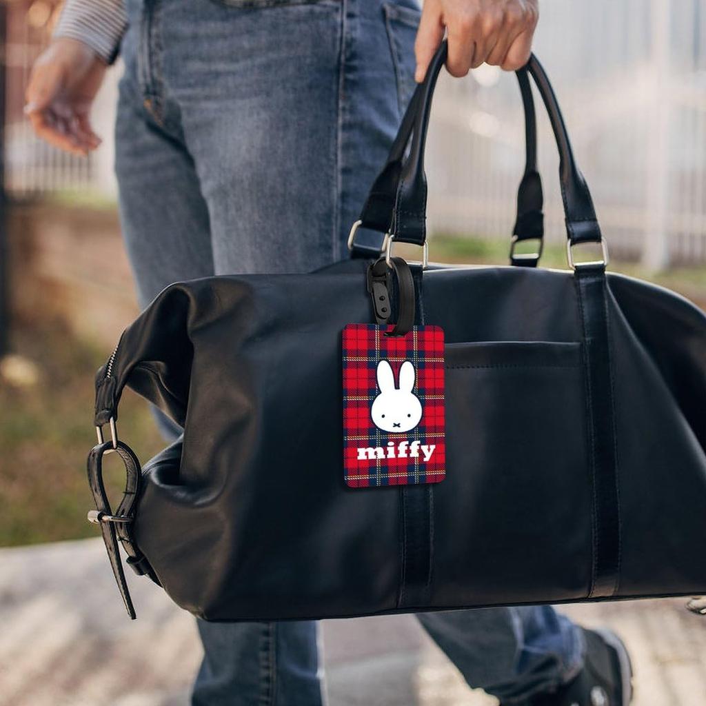 Miffy Luggage Name Bag Suitcase TPU with Name School Bag Luggage Suitcase Name Loss Business Cute Character Tag, Tag, Tag, Tag, Card, Tag, Tag,