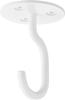 Yamazaki Tower Planter Hook Compatible with 6 X 6 X X D X Includes Drywall (10227), Ceiling-Mountable, Drywall, White, 8.2cm (W H), Tweezers.