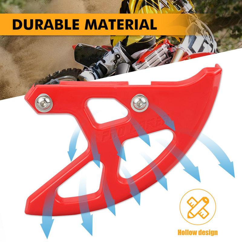 NICECNC Rear Brake Disc Cover For Honda CRF250R CRF450R CRF250X CRF450X CRF250RX CRF450RX 2002-2022 CRF450L CR125R CF250R