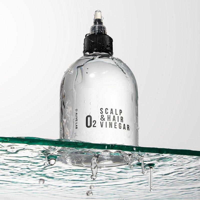 ALIVELAB Уксус для кожи головы и волос с кислородом 300 мл O2 Scalp & Hair Vinegar 300ml