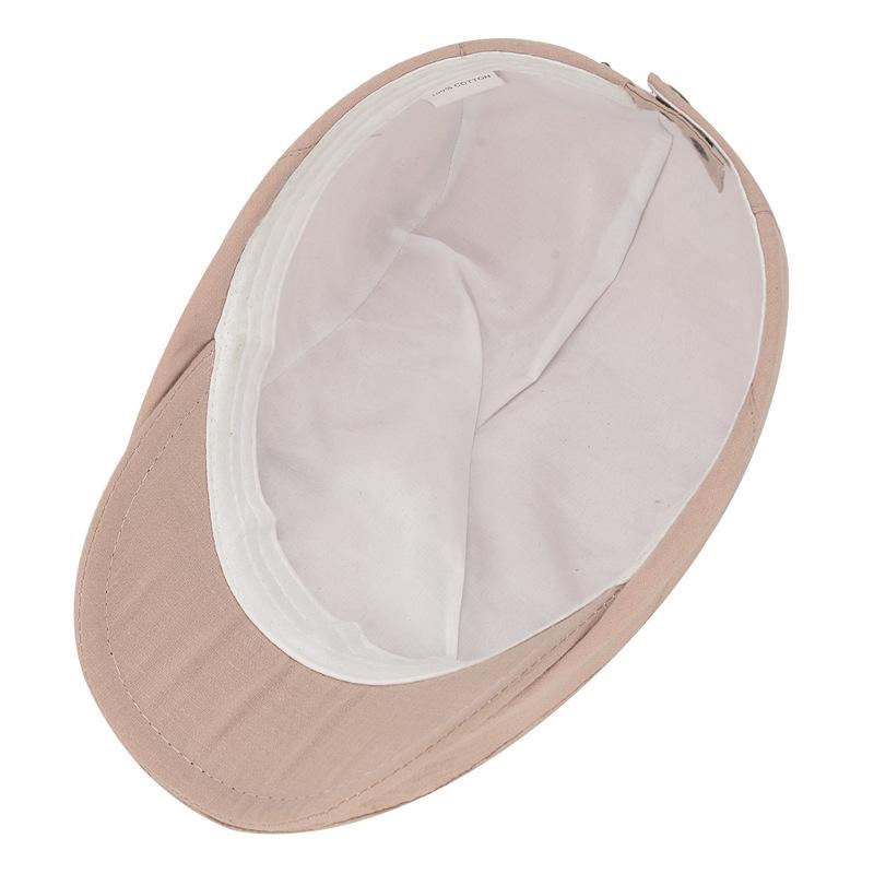 Spring and Summer Duck Tongue Solid Color Men and Women Simple Beret Fashion Youth Thin Sun Hat
