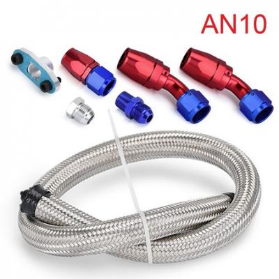 AN10 Turbo Oil Drain Return Line Turbocharger W/10AN Fitting For T3 T4 T70 T66