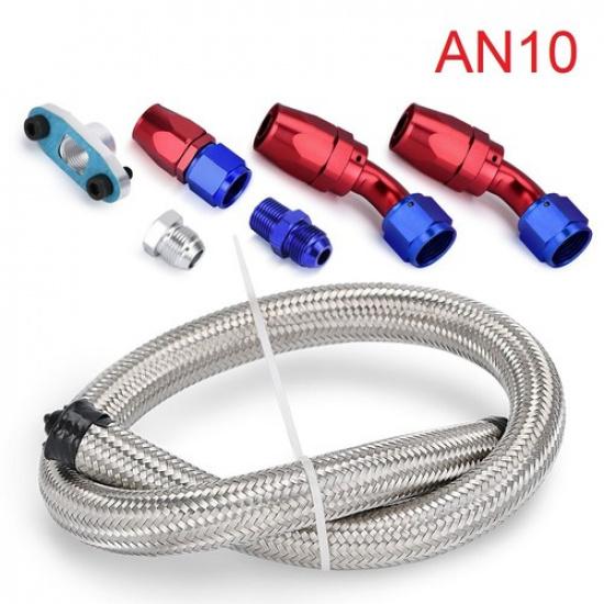AN10 Turbo Oil Drain Return Line Turbocharger W/10AN Fitting For T3 T4 T70 T66