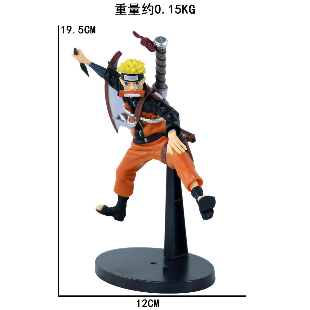 2026 Latest Animation NARUTO Sasuke Kakashi Uzumaki Gaara Battle Form Action Figure Animation Design Collectiable Miniature Plaything Handheld Trendy